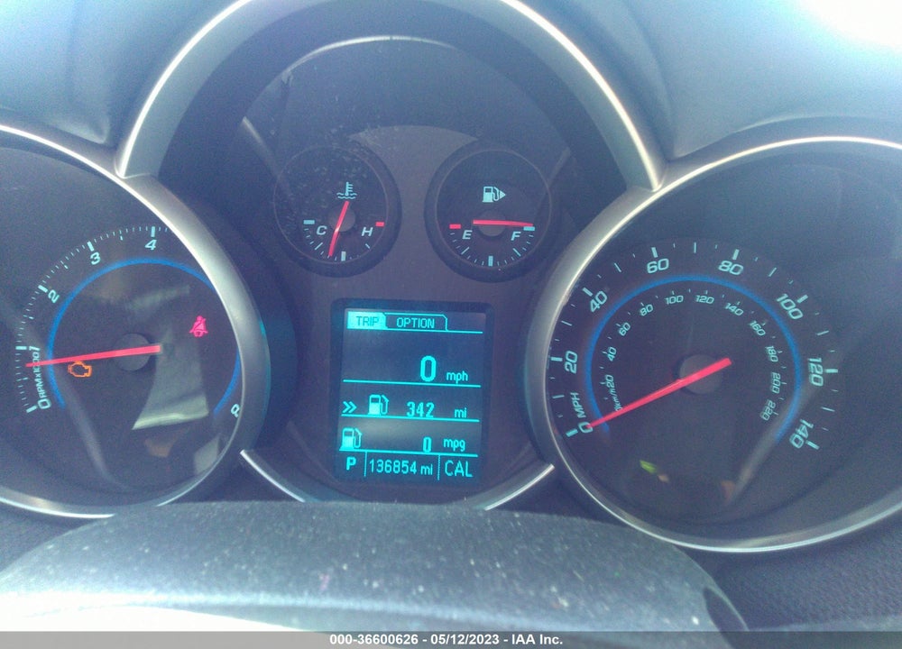 2013 CHEVROLET CRUZE 1LT AUTO VIN: 1G1PC5SB6D7138343