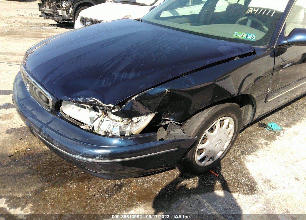 2002 BUICK CENTURY CUSTOM VIN: 2G4WS52J321241111