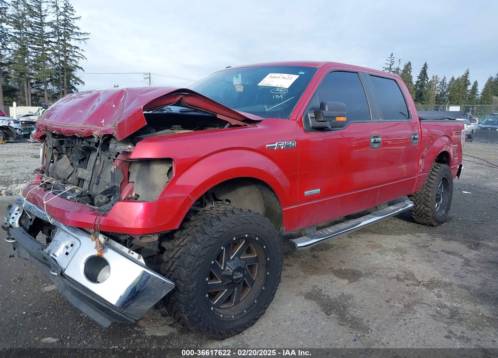 2012 FORD F-150 VIN: 1FTFW1ET2CKE27268