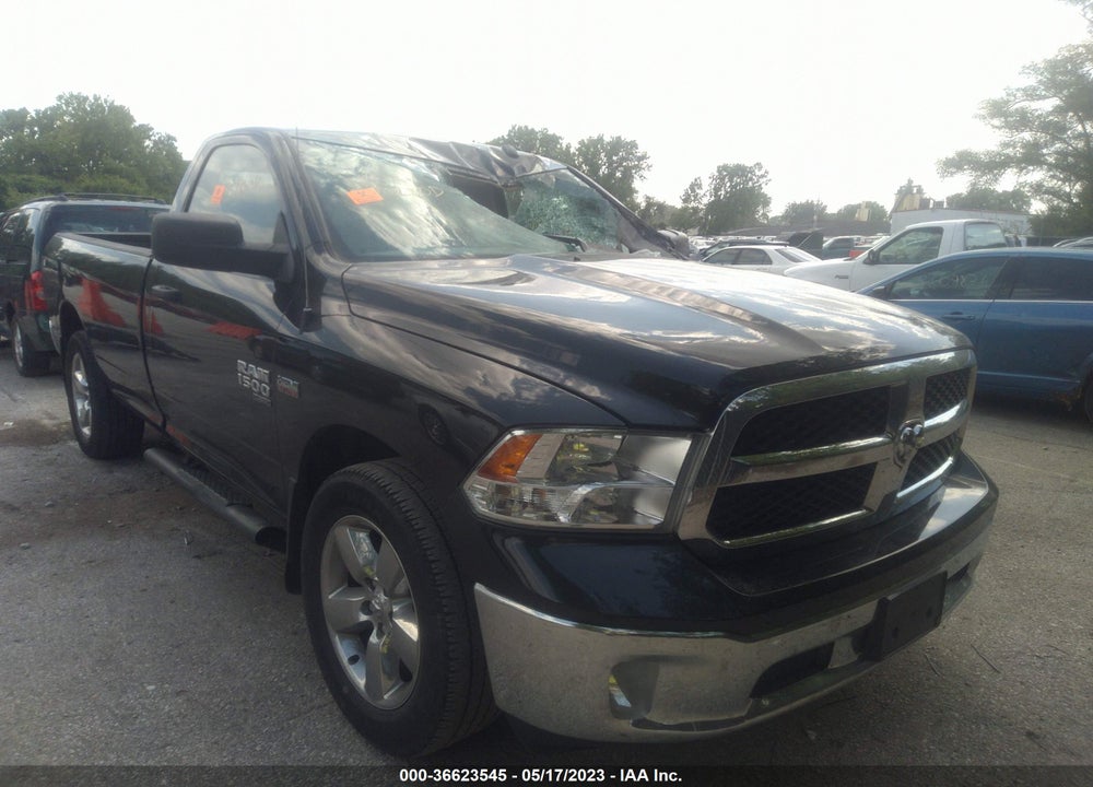 2019 RAM 1500 CLASSIC TRADESMAN 4X4 8' BOX VIN: 3C6JR7DT9KG510859