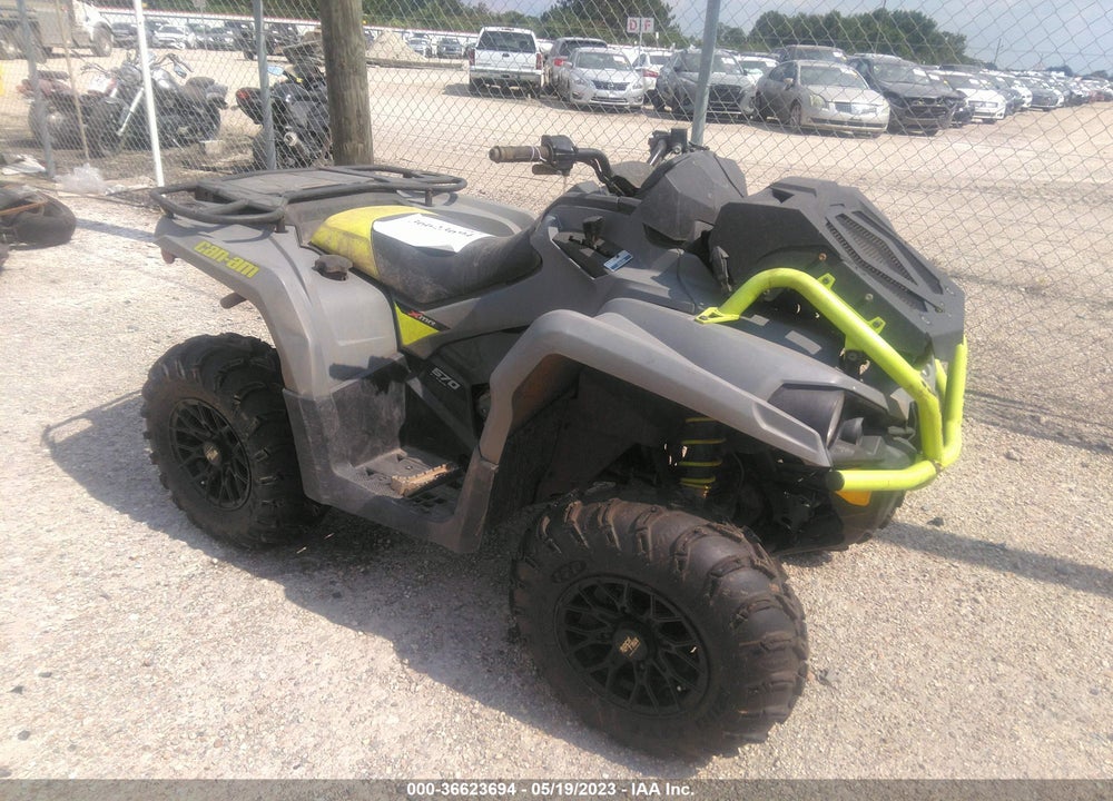 2021 CAN-AM OUTLANDER X MR 570 VIN: 3JBLWAT48MJ000349