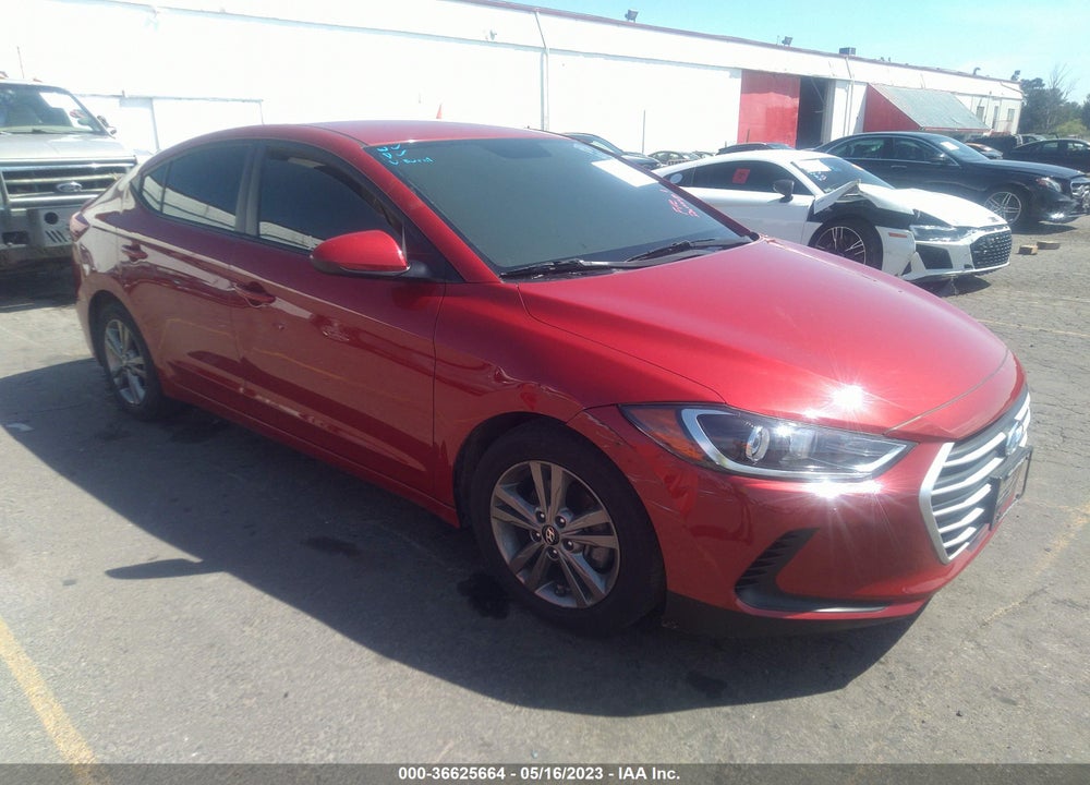2018 HYUNDAI ELANTRA SEL VIN: 5NPD84LF8JH390206
