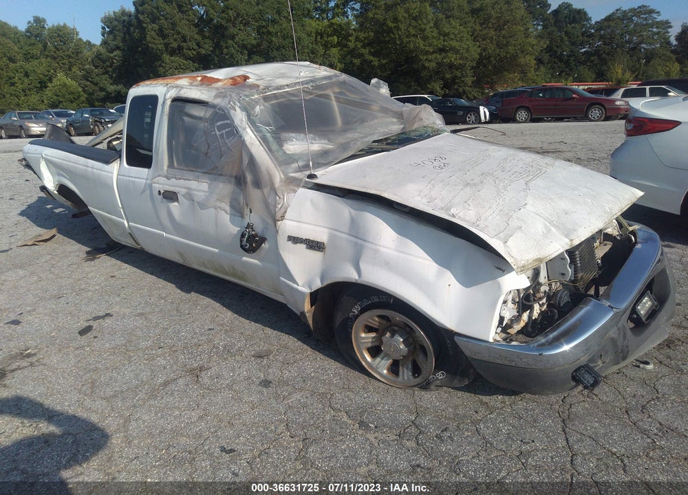 2001 FORD RANGER XLT/XLT APP/XLT APPEARANCE/EDGE/EDGE PLUS/XL VIN: 1FTYR14U61TA62790