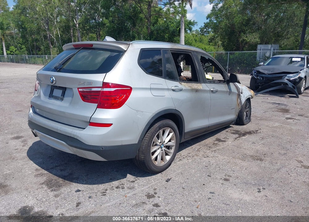 2015 BMW X3 XDRIVE28I VIN: 5UXWX9C50F0D48005