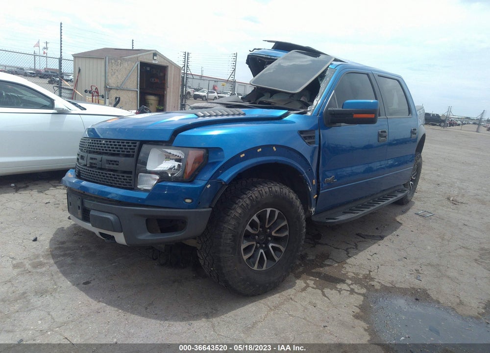 2012 FORD F-150 SVT RAPTOR VIN: 1FTFW1R64CFB09231