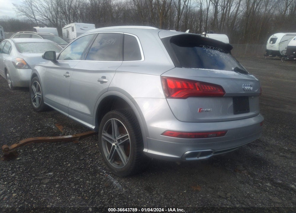 2018 AUDI SQ5 PREMIUM PLUS VIN: WA1A4AFY2J2130437
