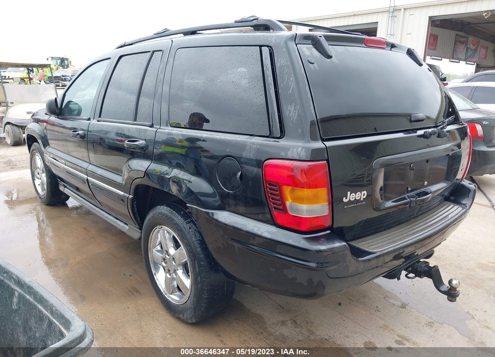 2004 JEEP GRAND CHEROKEE OVERLAND VIN: 1J8GW68J34C367968