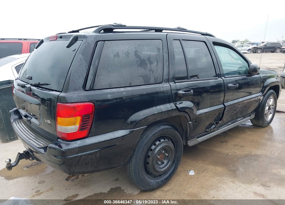 2004 JEEP GRAND CHEROKEE OVERLAND VIN: 1J8GW68J34C367968