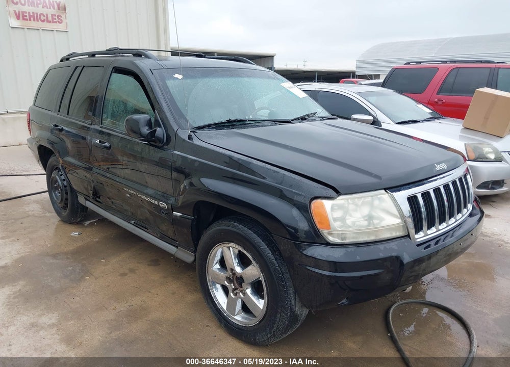 2004 JEEP GRAND CHEROKEE OVERLAND VIN: 1J8GW68J34C367968