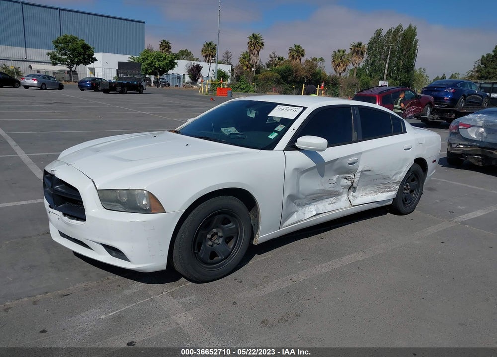 2012 DODGE CHARGER POLICE VIN: 2C3CDXAG0CH275992