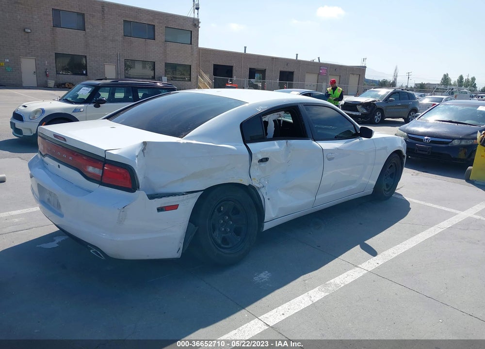 2012 DODGE CHARGER POLICE VIN: 2C3CDXAG0CH275992