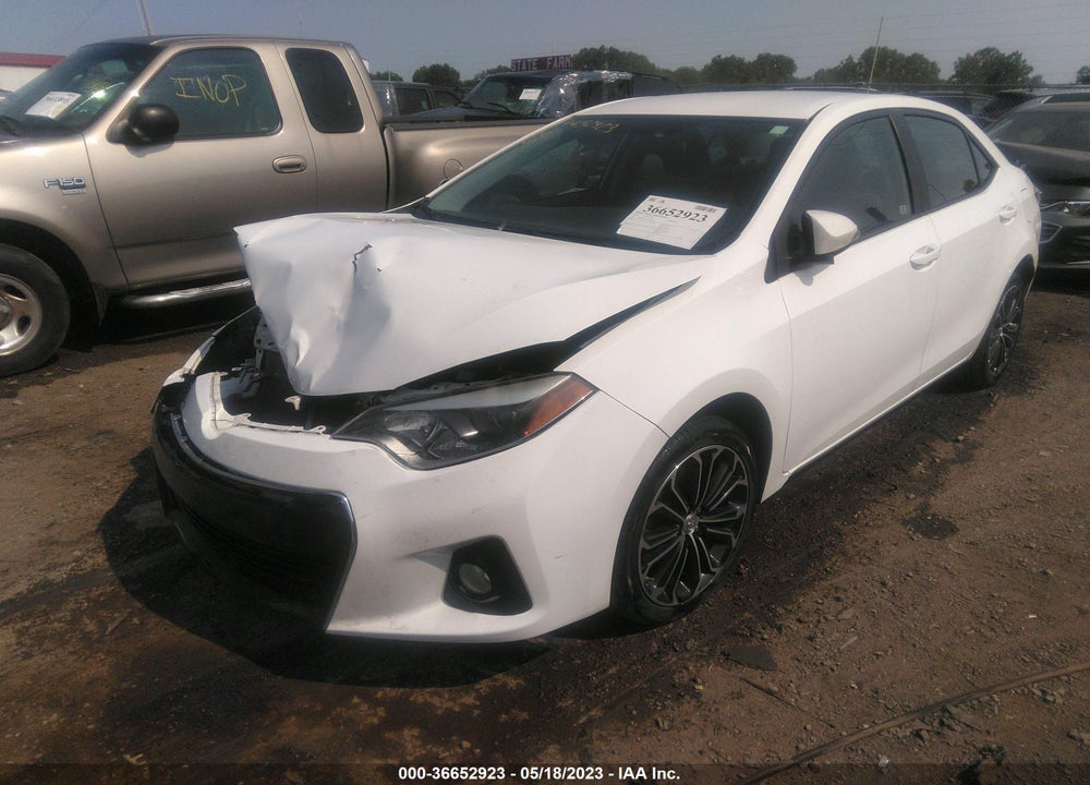 2016 TOYOTA COROLLA S PLUS VIN: 2T1BURHE1GC731960