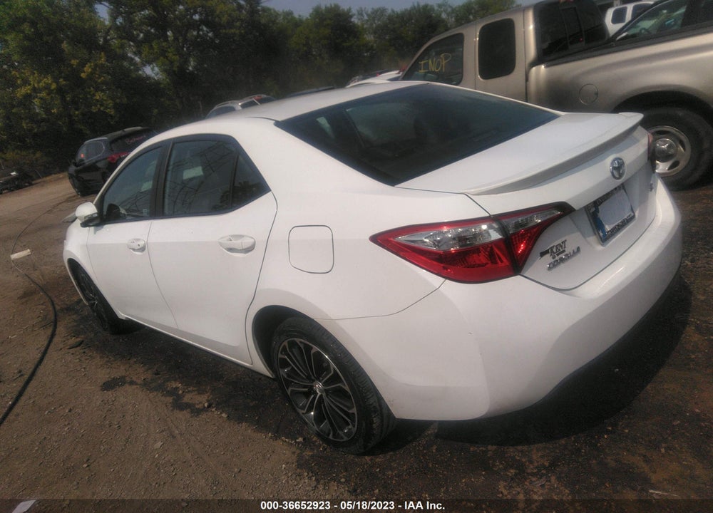 2016 TOYOTA COROLLA S PLUS VIN: 2T1BURHE1GC731960