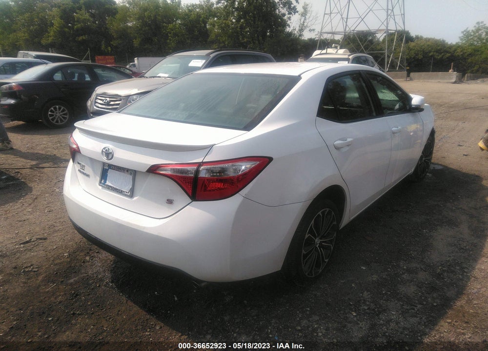 2016 TOYOTA COROLLA S PLUS VIN: 2T1BURHE1GC731960