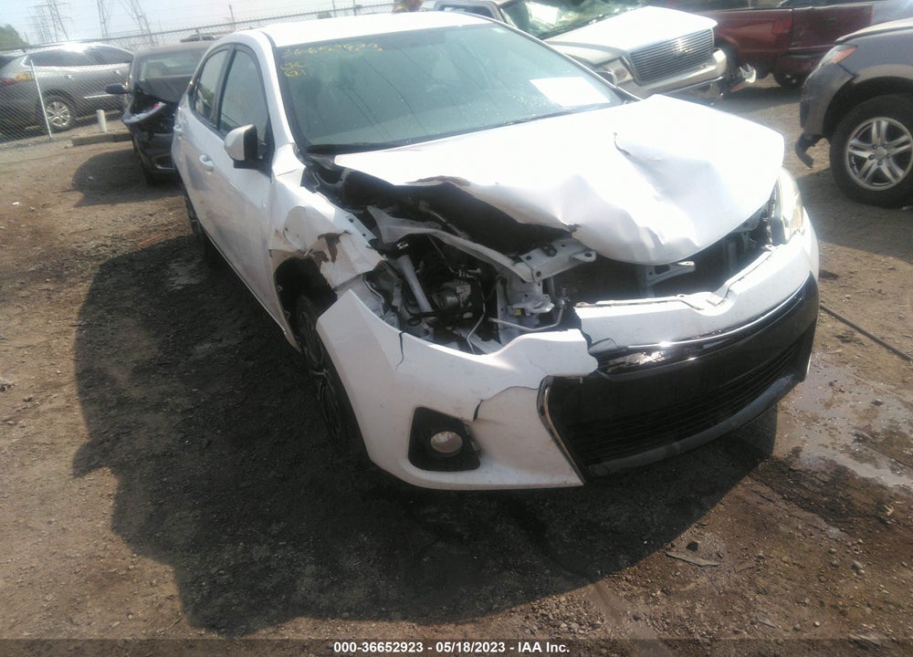 2016 TOYOTA COROLLA S PLUS VIN: 2T1BURHE1GC731960