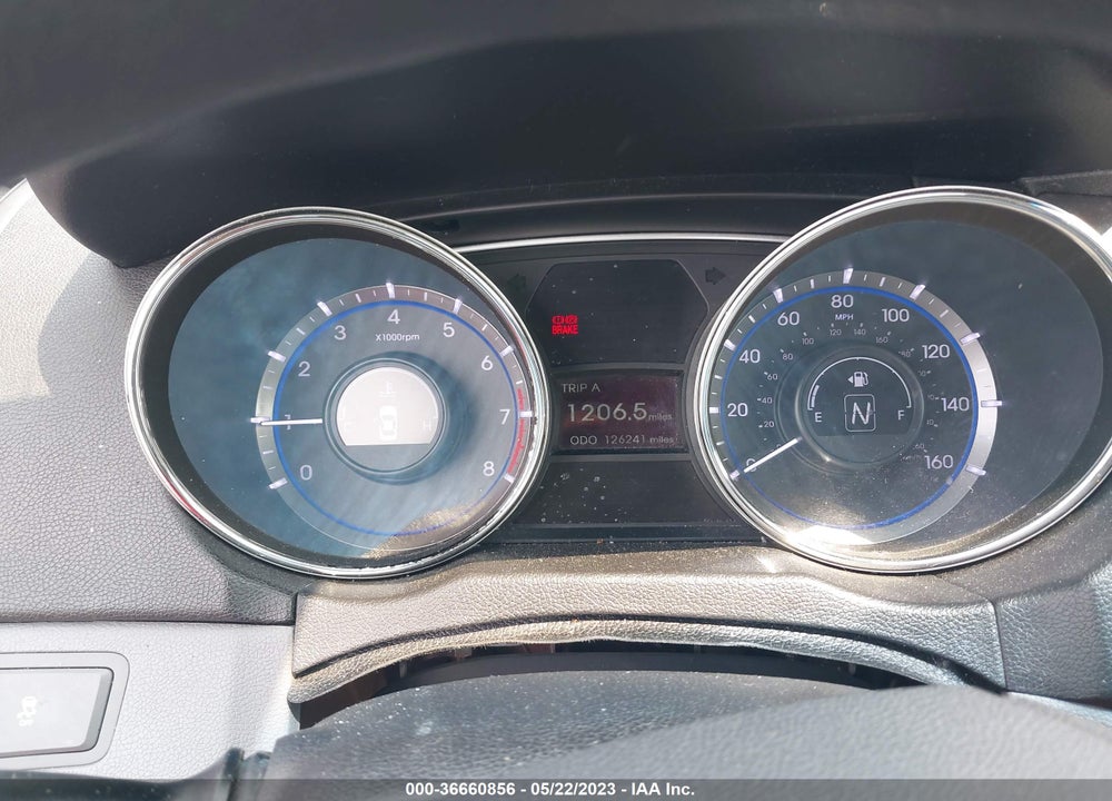 2014 HYUNDAI SONATA GLS VIN: 5NPEB4AC8EH886238