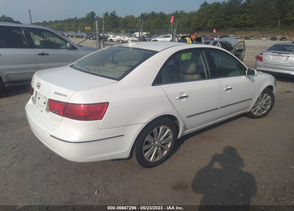2009 HYUNDAI SONATA LIMITED VIN: 5NPEU46C49H487027