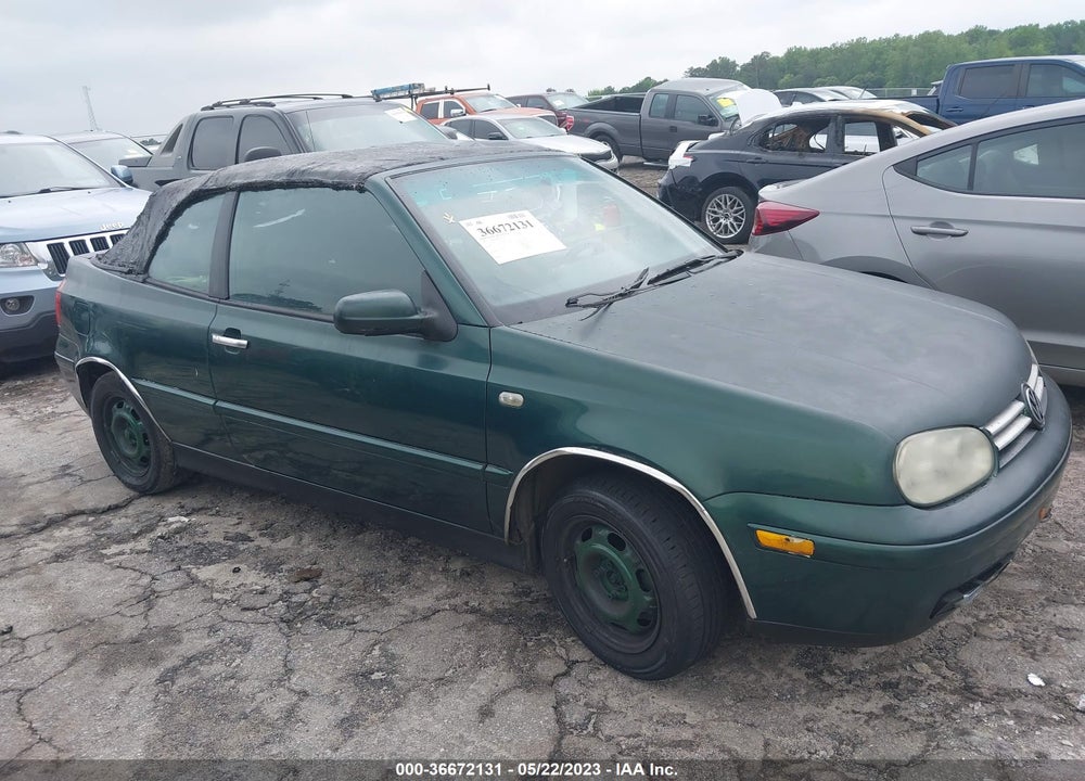 2001 VOLKSWAGEN CABRIO GL VIN: 3VWBC21V31M817366
