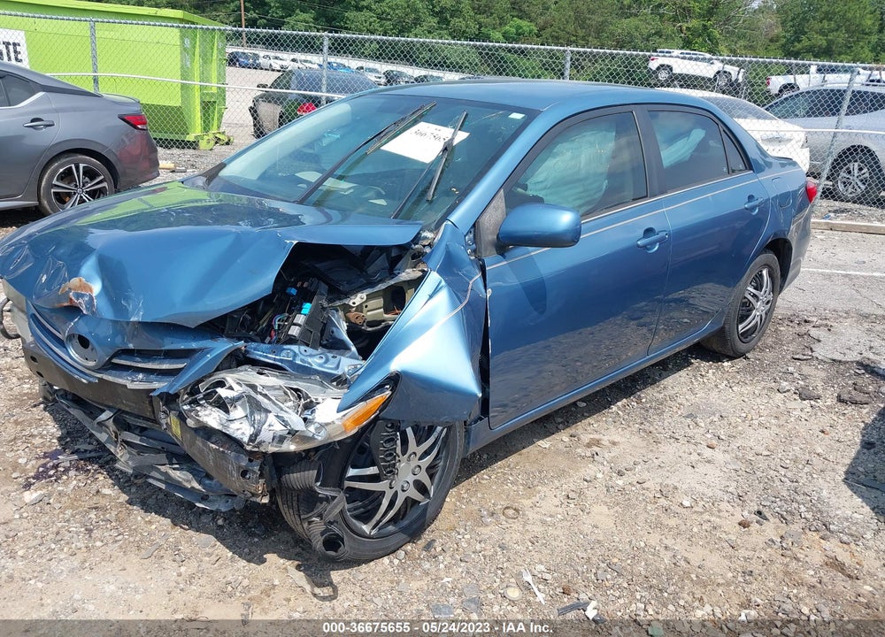 2013 TOYOTA COROLLA LE VIN: 5YFBU4EE7DP148876