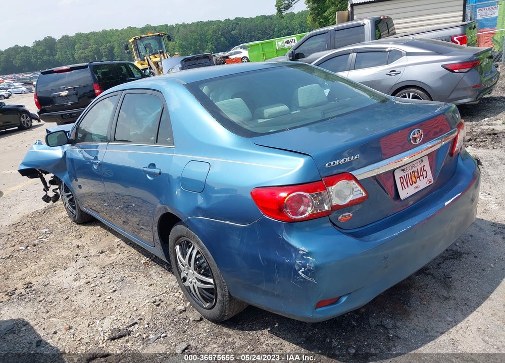 2013 TOYOTA COROLLA LE VIN: 5YFBU4EE7DP148876