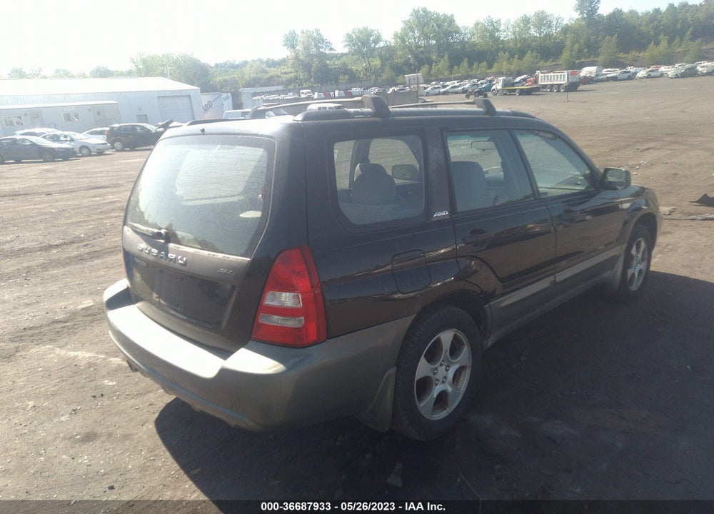 2004 SUBARU FORESTER 2.5XS VIN: JF1SG65694H762521