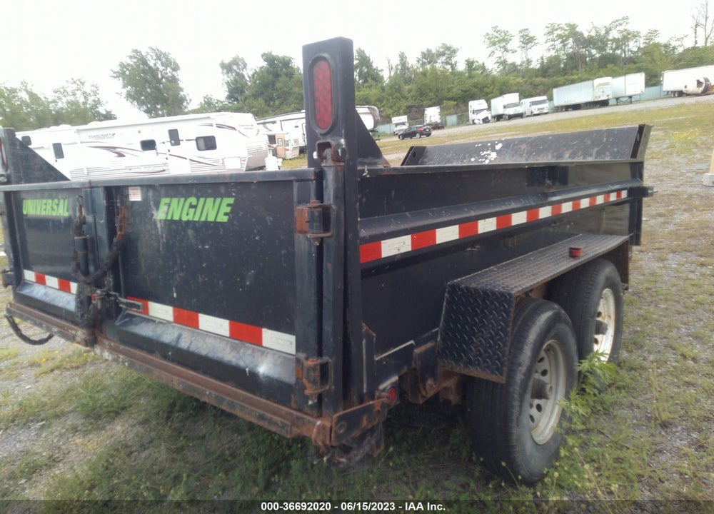 2014 DUMP TRAILER VIN: 5JW2D1225E2098501