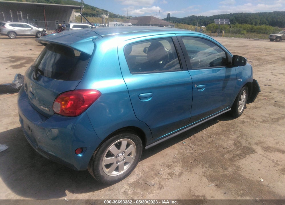 2015 MITSUBISHI MIRAGE RF/ES VIN: ML32A4HJ6FH050991