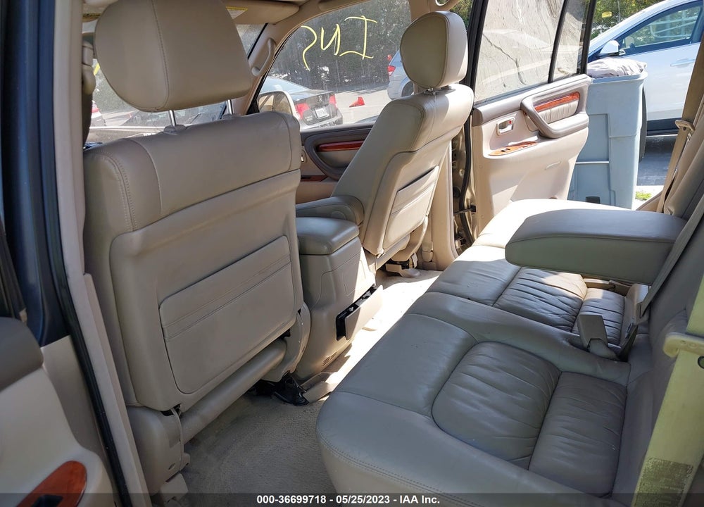 1999 LEXUS LX 470 VIN: JT6HT00WXX0029036