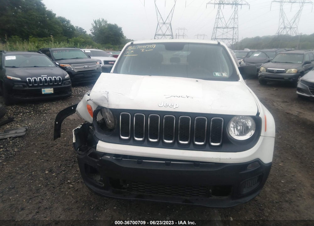 2018 JEEP RENEGADE SPORT 4X4 VIN: ZACCJBAB8JPJ57421