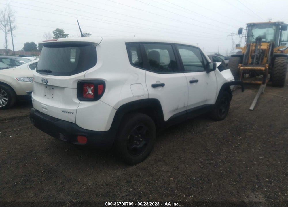 2018 JEEP RENEGADE SPORT 4X4 VIN: ZACCJBAB8JPJ57421