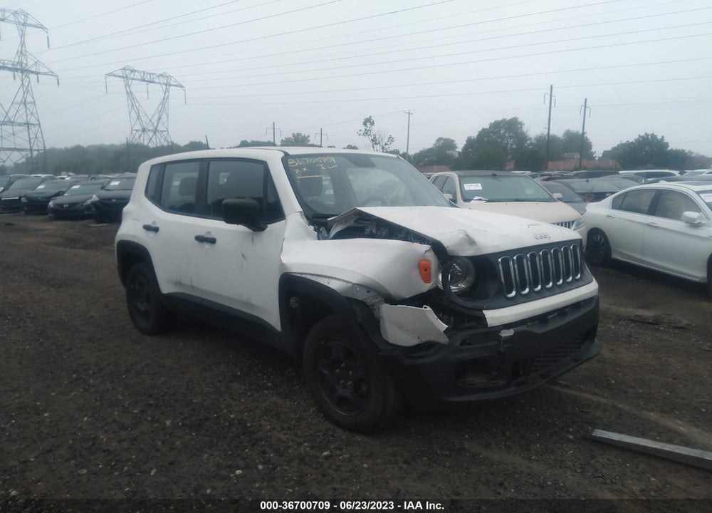 2018 JEEP RENEGADE SPORT 4X4 VIN: ZACCJBAB8JPJ57421