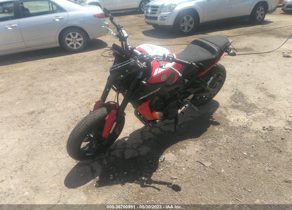 2018 YAMAHA MT09 VIN: JYARN53E3JA003737