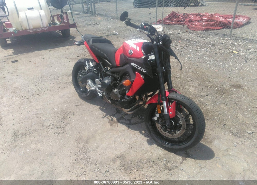2018 YAMAHA MT09 VIN: JYARN53E3JA003737