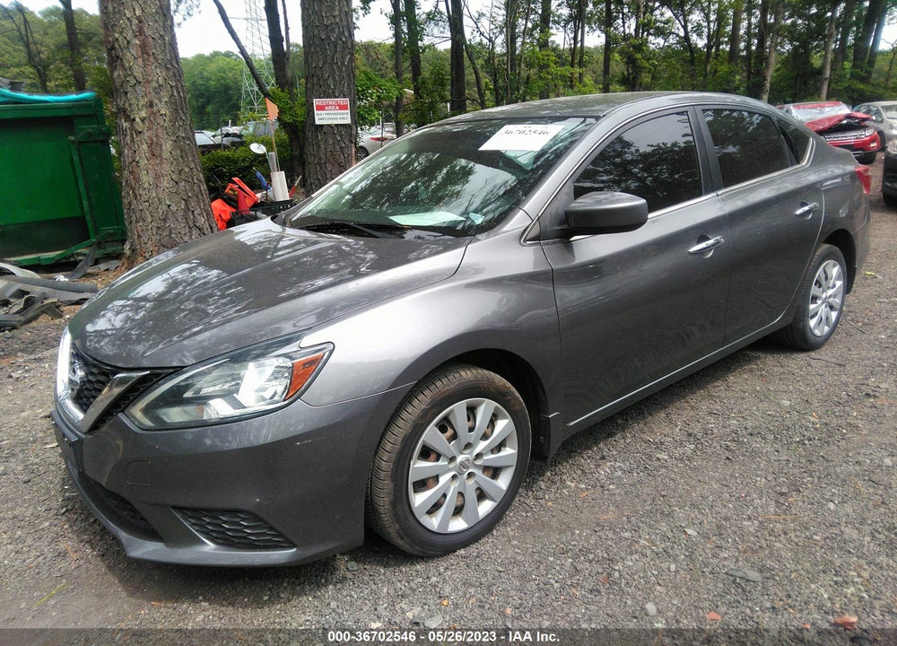 2016 NISSAN SENTRA S VIN: 3N1AB7APXGY260119