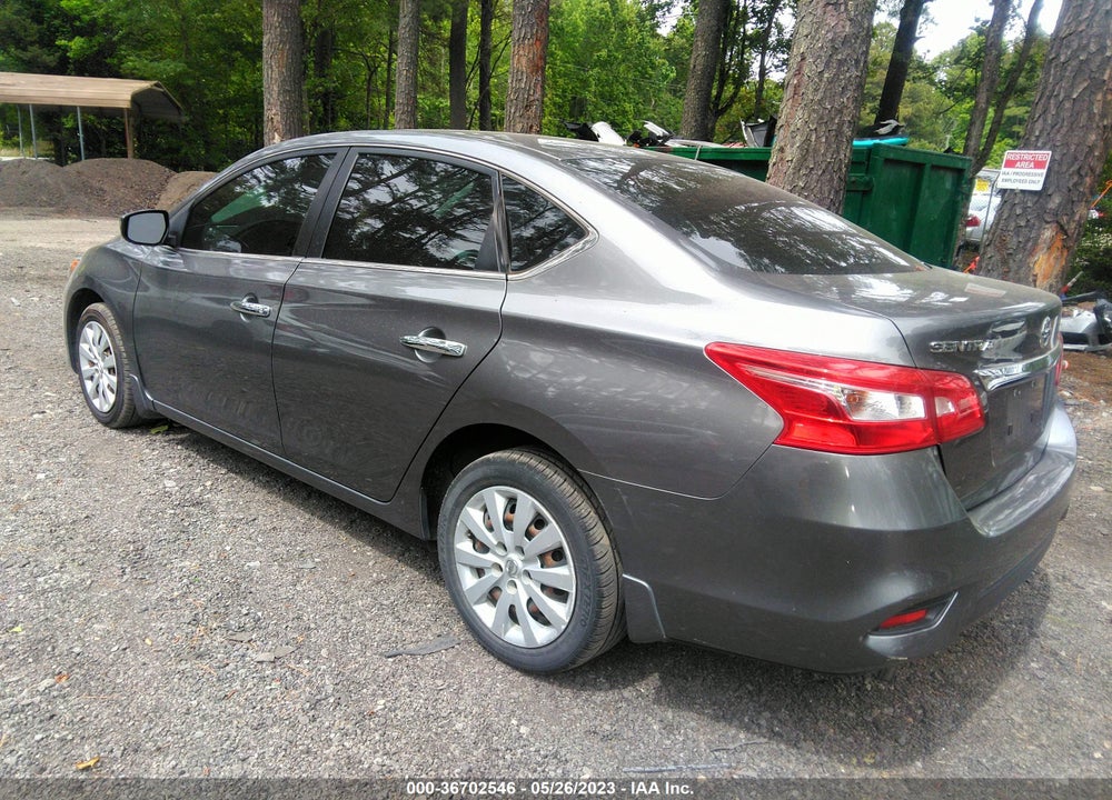 2016 NISSAN SENTRA S VIN: 3N1AB7APXGY260119
