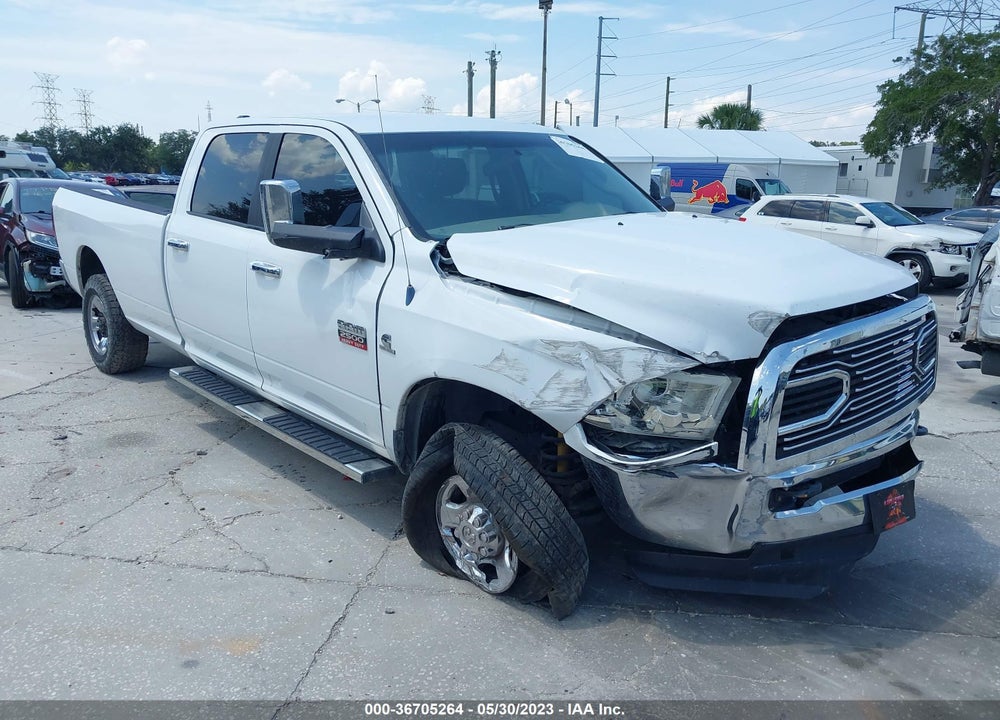 2012 RAM 2500 SLT VIN: 3C6UD5JL1CG113992