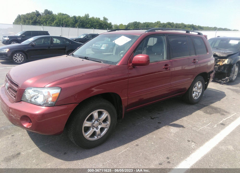2005 TOYOTA HIGHLANDER V6 VIN: JTEDP21A250050532