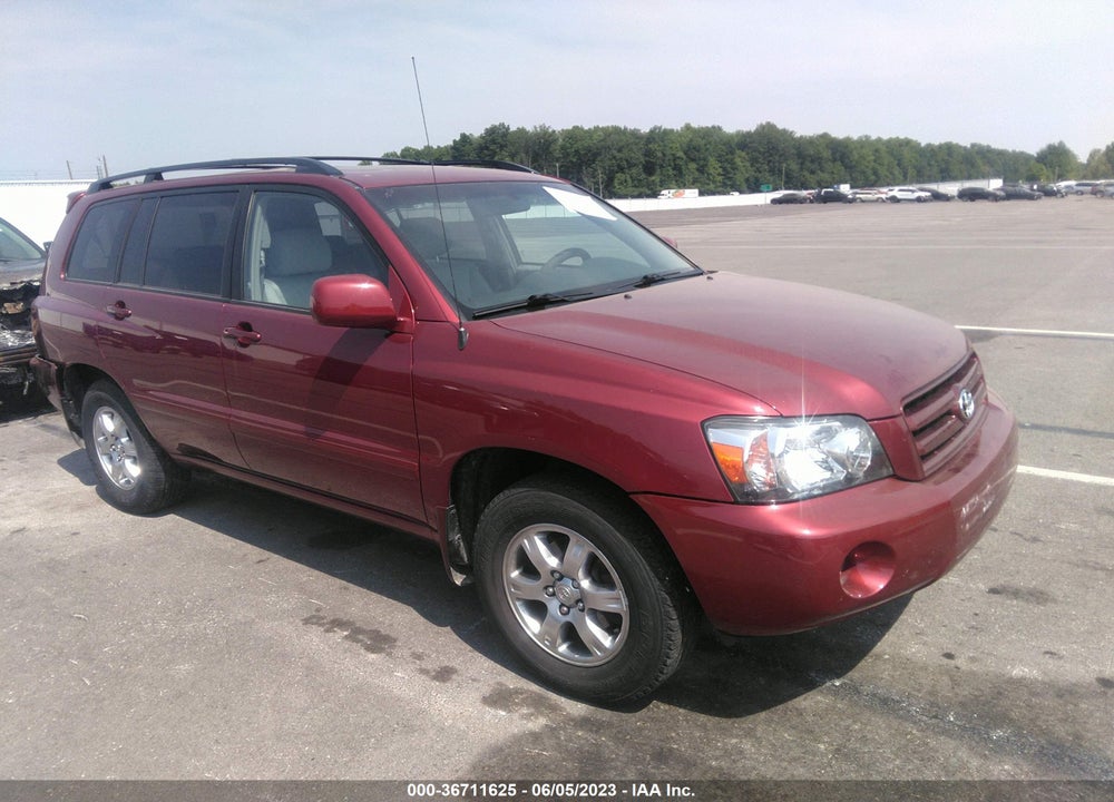 2005 TOYOTA HIGHLANDER V6 VIN: JTEDP21A250050532