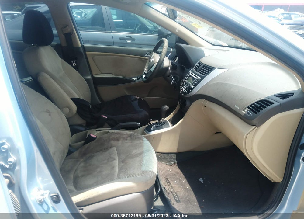 2013 HYUNDAI ACCENT GLS VIN: KMHCT4AE1DU318466