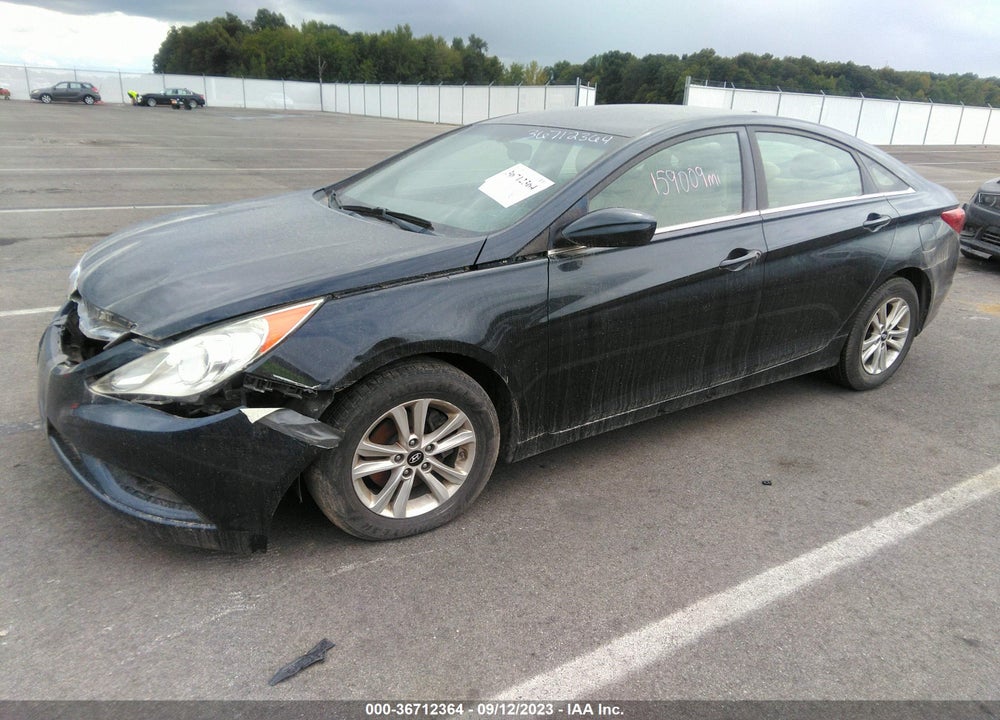 2012 HYUNDAI SONATA GLS VIN: 5NPEB4AC4CH330957