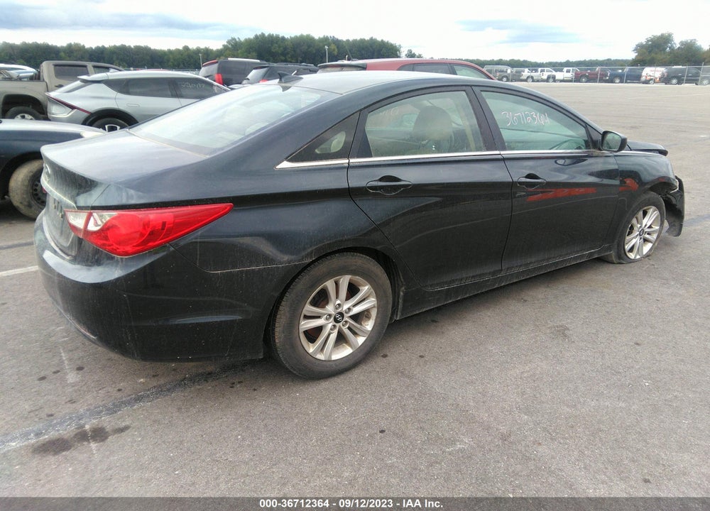 2012 HYUNDAI SONATA GLS VIN: 5NPEB4AC4CH330957