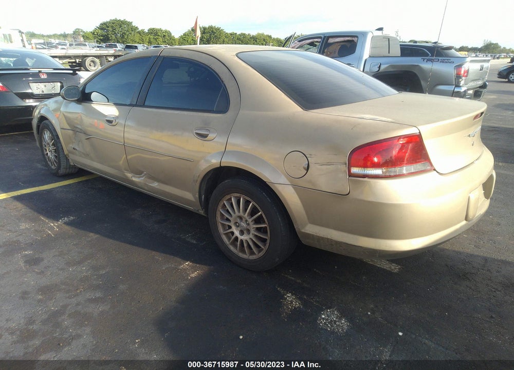 2004 CHRYSLER SEBRING LXI VIN: 1C3EL56R64N264787