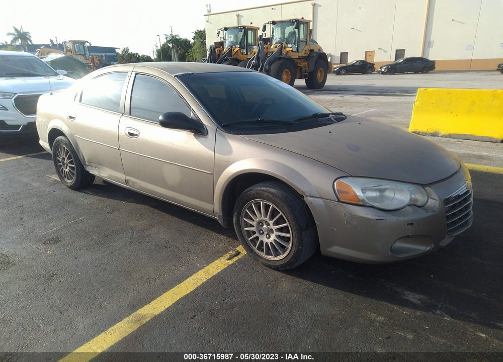 2004 CHRYSLER SEBRING LXI VIN: 1C3EL56R64N264787