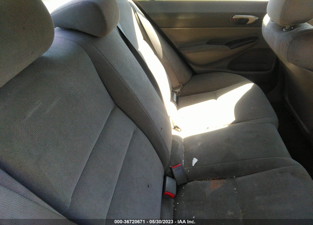 2008 HONDA CIVIC LX VIN: 1HGFA16598L104692