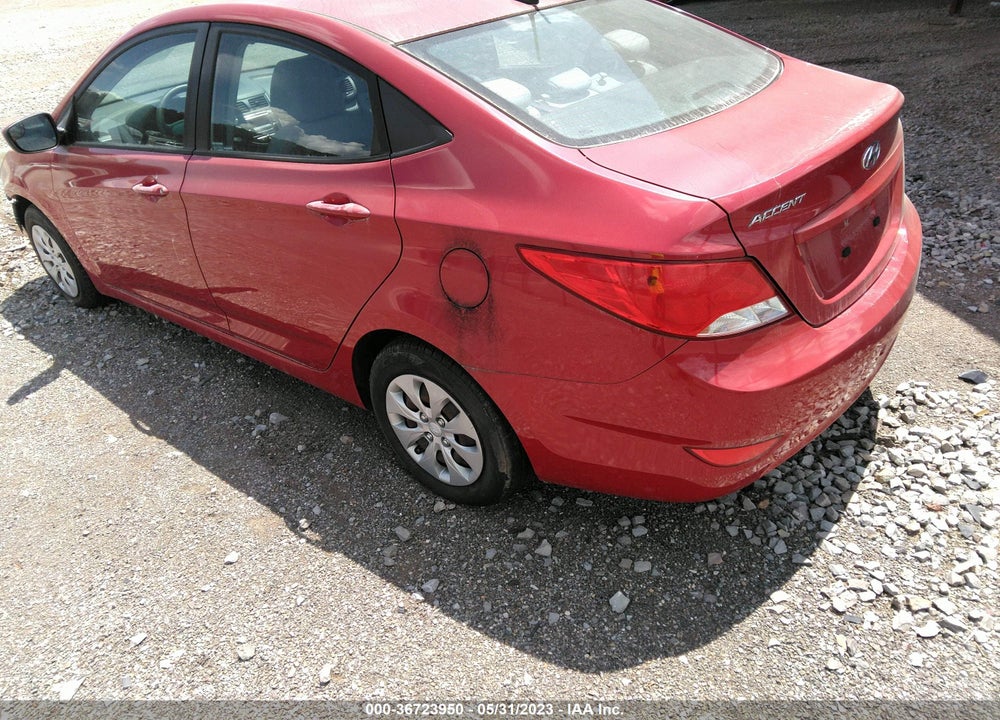 2015 HYUNDAI ACCENT GLS VIN: KMHCT4AE9FU821522