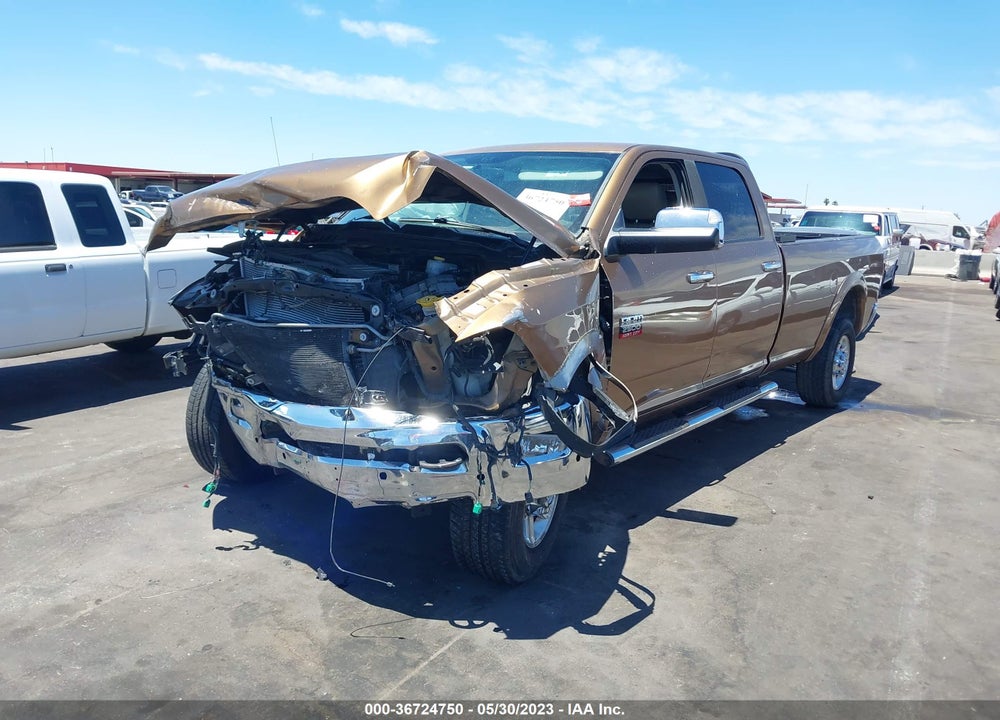 2011 RAM 2500 LAIE VIN: 3D7UT2CLXBG590271