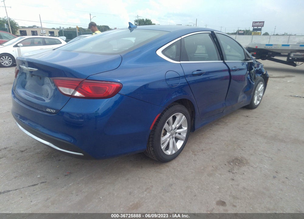 2016 CHRYSLER 200 LIMITED VIN: 1C3CCCAB5GN125146