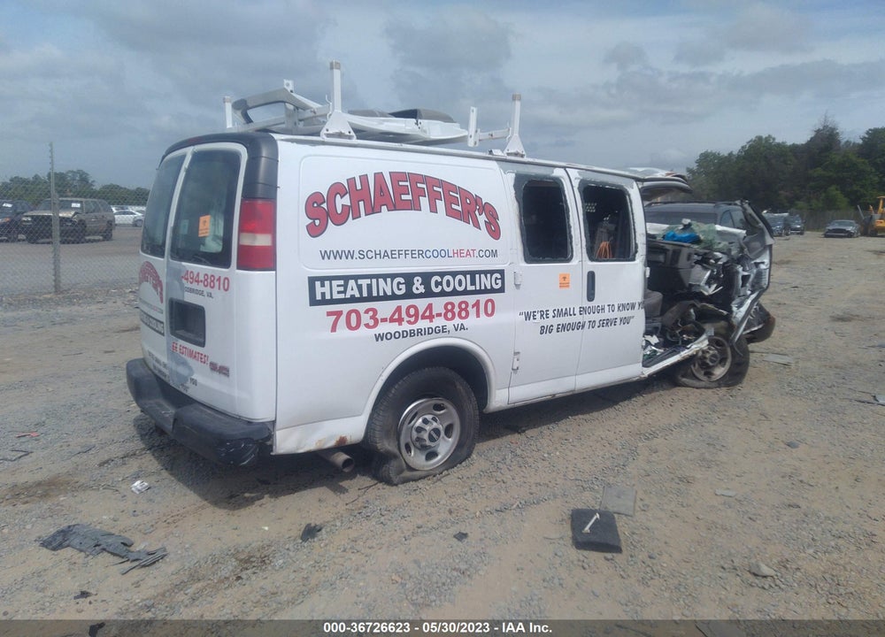 2006 GMC SAVANA WORK VAN VIN: 1GTGG25V061142782