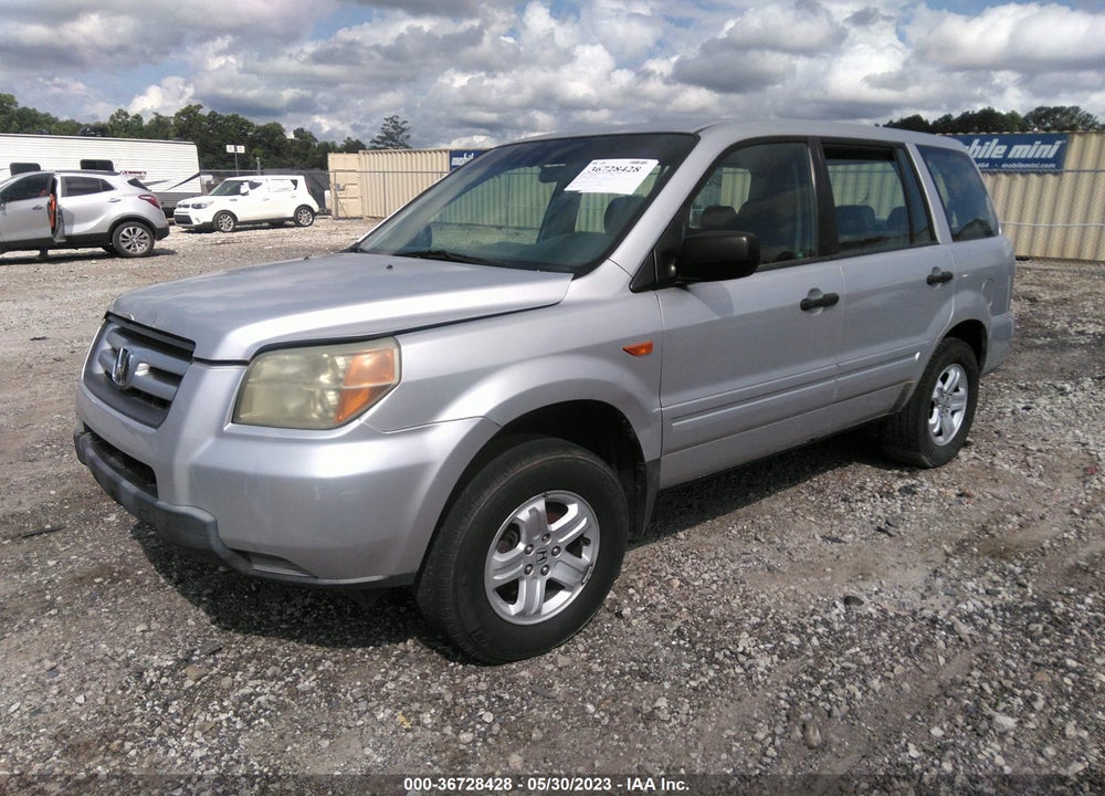 2006 HONDA PILOT LX VIN: 2HKYF18186H511939