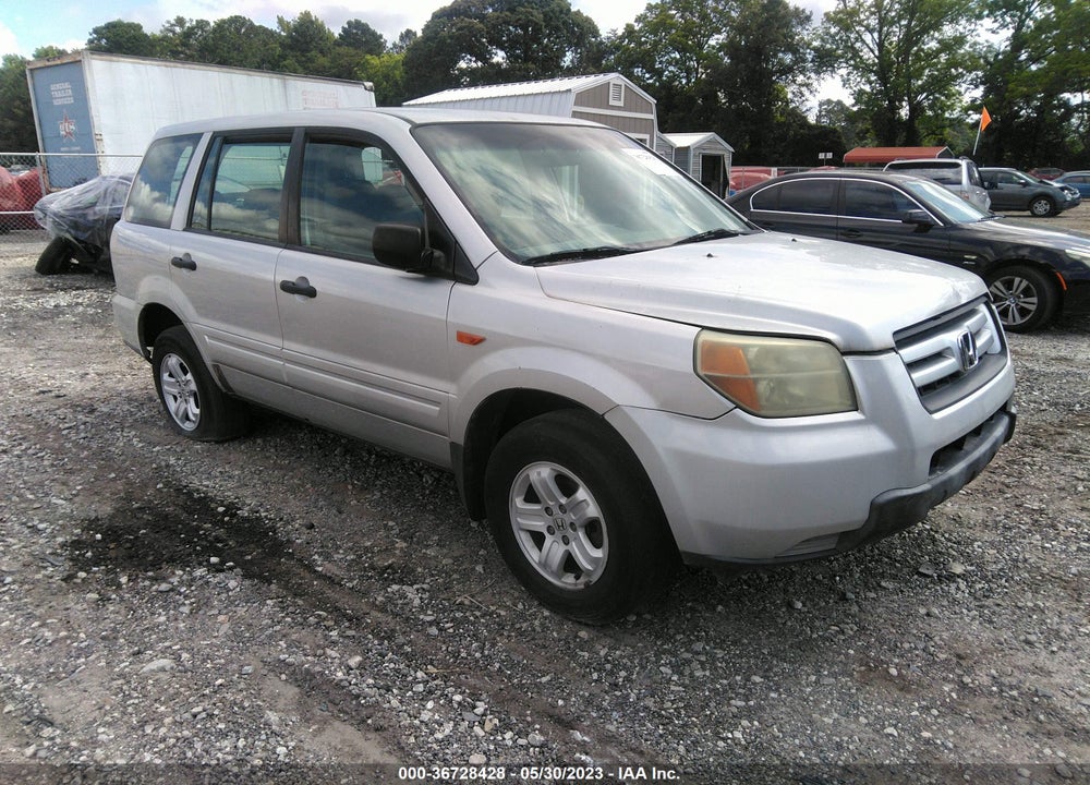 2006 HONDA PILOT LX VIN: 2HKYF18186H511939